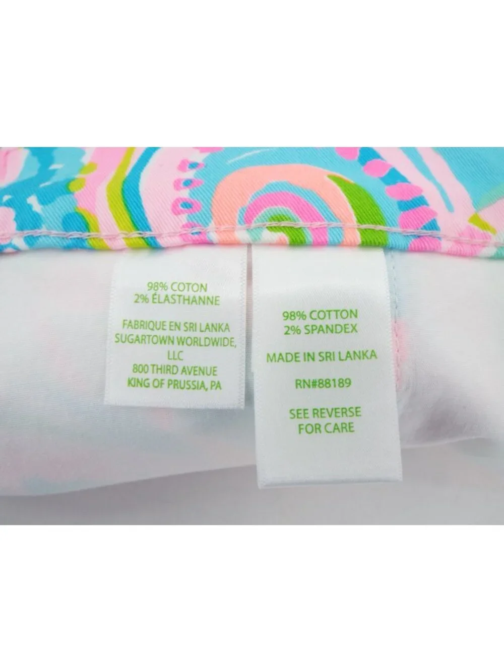 Lilly Pulitzer Buttercup Stretch Shorts Carnivale Coral Size 2 NWT